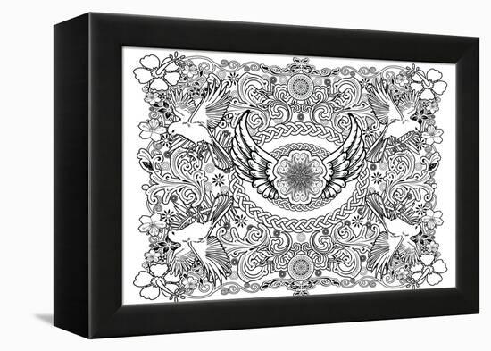 Bird-Art House Design-Framed Premier Image Canvas