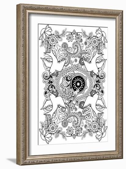 Bird-Art House Design-Framed Giclee Print