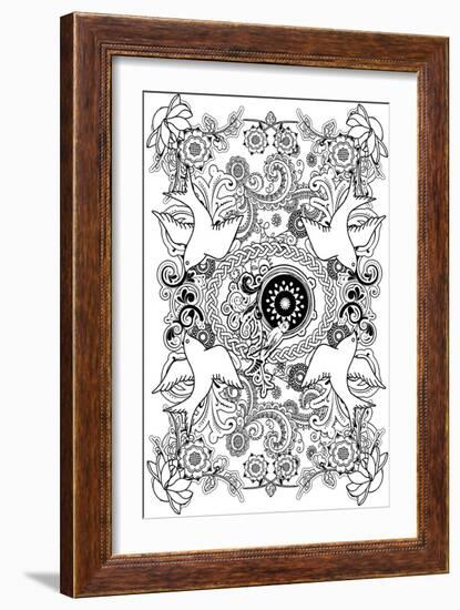 Bird-Art House Design-Framed Giclee Print