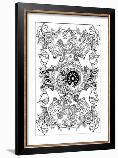 Bird-Art House Design-Framed Giclee Print