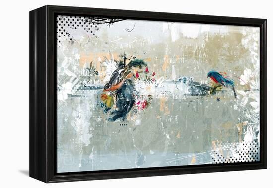 Birdalicious, 2014 (Collage on Canvas)-Teis Albers-Framed Premier Image Canvas