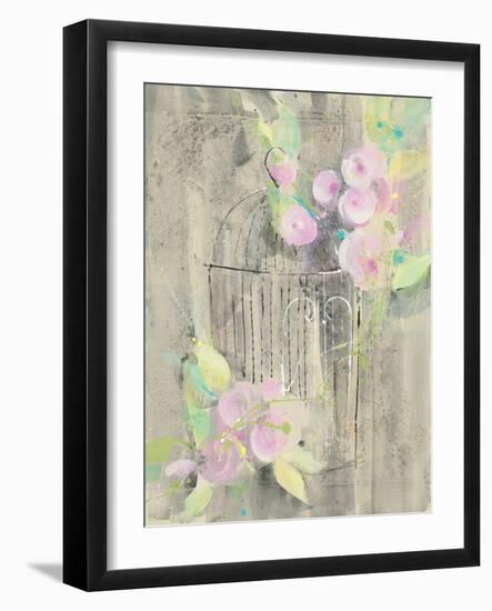 Birdcage Floral I-Albena Hristova-Framed Art Print