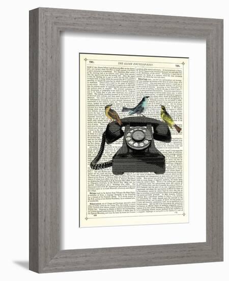 Birdcall-Marion Mcconaghie-Framed Art Print