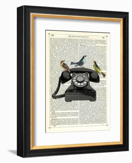 Birdcall-Marion Mcconaghie-Framed Art Print