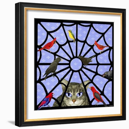 Birdcalls 33-David Sheskin-Framed Giclee Print