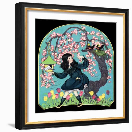 Birdhouse - Child Life-Hazel Frazee-Framed Giclee Print