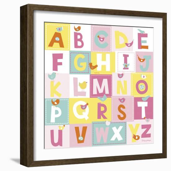 Birdie Alphabet-Lesley Grainger-Framed Giclee Print