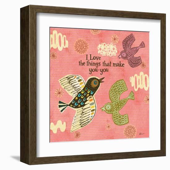 Birdie Bliss 2-Richard Faust-Framed Art Print