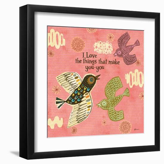 Birdie Bliss 2-Richard Faust-Framed Art Print