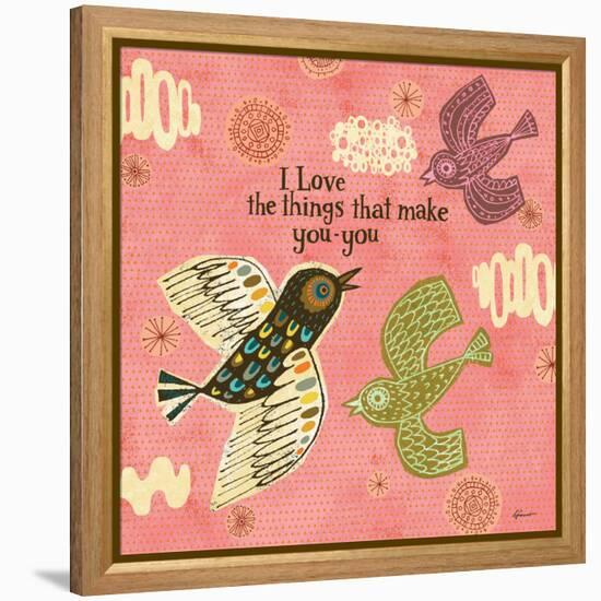 Birdie Bliss 2-Richard Faust-Framed Stretched Canvas