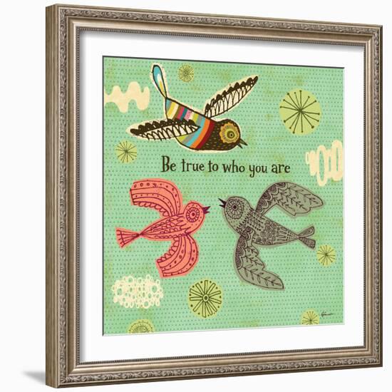 Birdie Bliss 3-Richard Faust-Framed Art Print