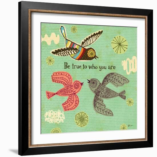 Birdie Bliss 3-Richard Faust-Framed Art Print