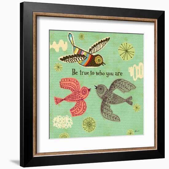 Birdie Bliss 3-Richard Faust-Framed Art Print