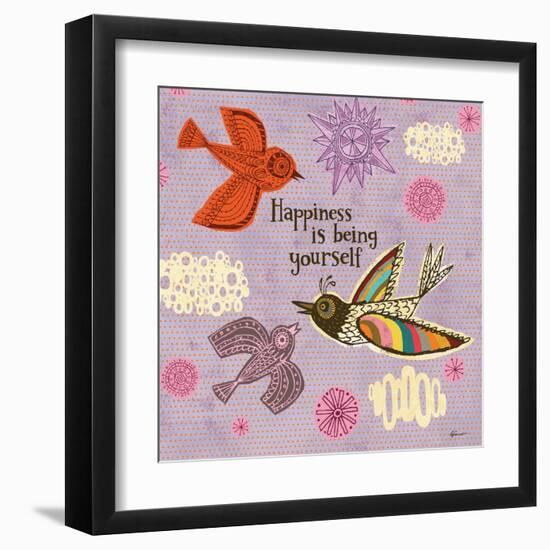 Birdie Bliss 4-Richard Faust-Framed Art Print