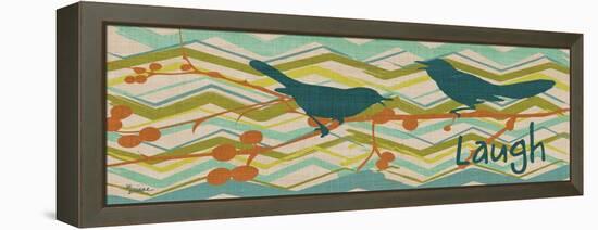 Birdie Laugh-Diane Stimson-Framed Stretched Canvas