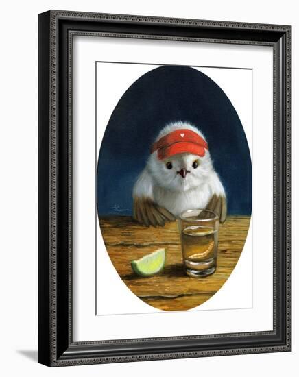 Birdie Shot II-Lucia Heffernan-Framed Art Print