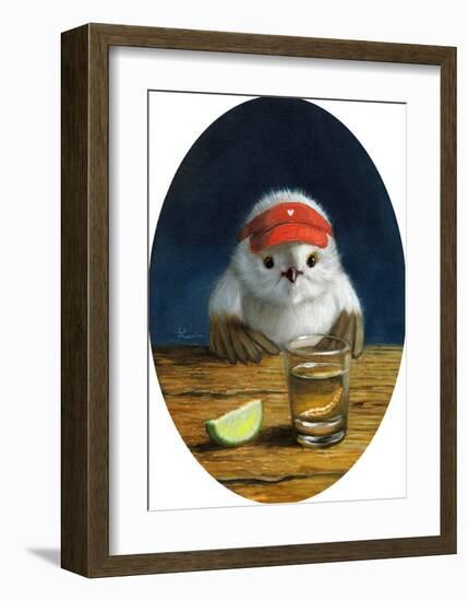 Birdie Shot II-Lucia Heffernan-Framed Art Print