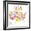 Birdie USA-Lesley Grainger-Framed Giclee Print