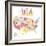 Birdie USA-Lesley Grainger-Framed Giclee Print