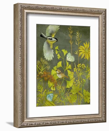 Birding II-Chariklia Zarris-Framed Art Print