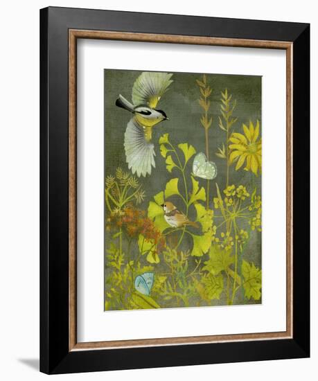 Birding II-Chariklia Zarris-Framed Art Print