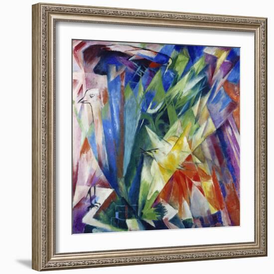 Birds, 1914-Franz Marc-Framed Giclee Print