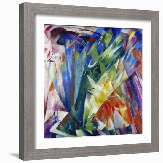 Birds, 1914-Franz Marc-Framed Giclee Print