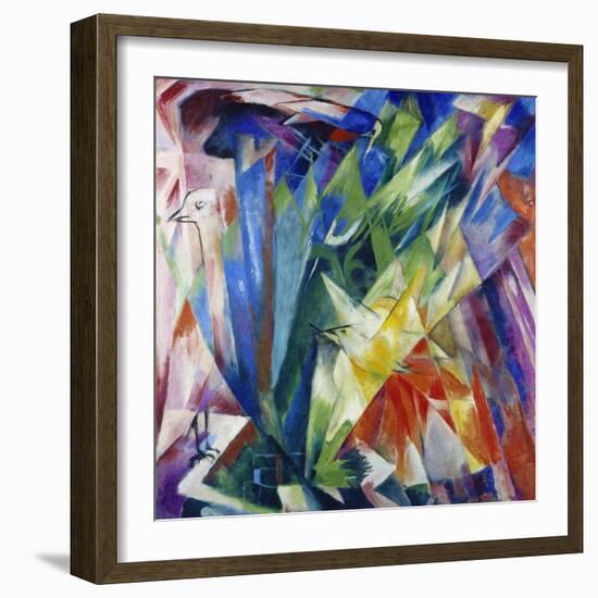 Birds, 1914-Franz Marc-Framed Giclee Print