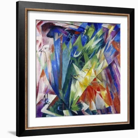 Birds, 1914-Franz Marc-Framed Giclee Print