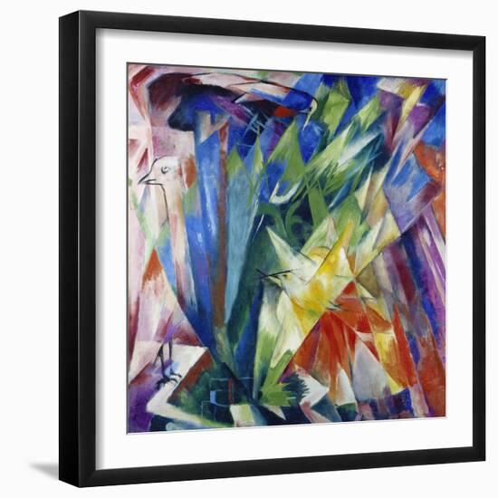 Birds, 1914-Franz Marc-Framed Giclee Print