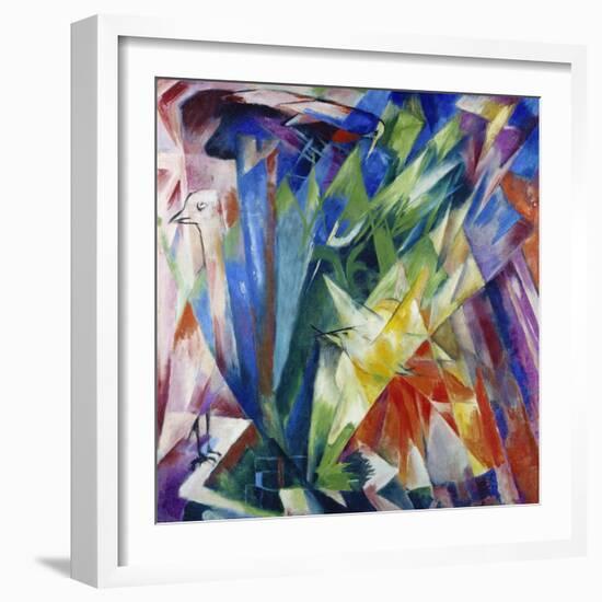 Birds, 1914-Franz Marc-Framed Giclee Print