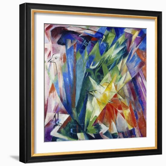 Birds, 1914-Franz Marc-Framed Giclee Print