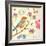 Birds and Bees II-Daphne Brissonnet-Framed Art Print