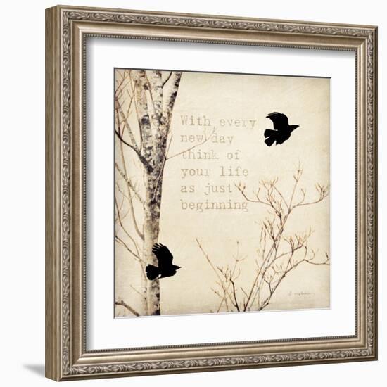 Birds and Branches I-Amy Melious-Framed Art Print