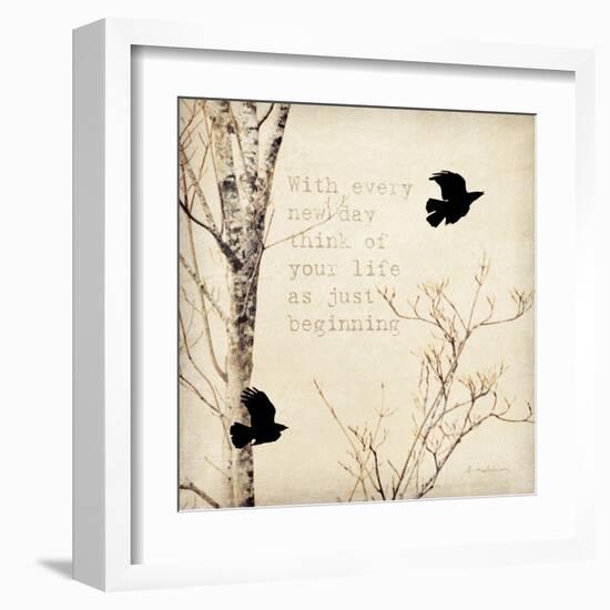 Birds and Branches I-Amy Melious-Framed Art Print