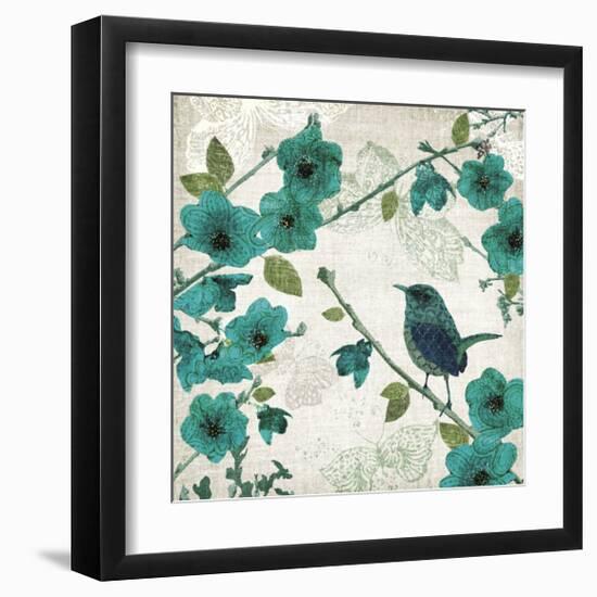 Birds and Butterflies I-Tandi Venter-Framed Giclee Print