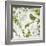 Birds and Butterflies II-Tandi Venter-Framed Art Print