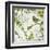 Birds and Butterflies II-Tandi Venter-Framed Art Print