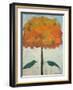 Birds and Maple-Tim Nyberg-Framed Giclee Print