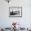 Birds and Watcher, Dubai Creek, Dubai-Walter Bibikow-Framed Photographic Print displayed on a wall