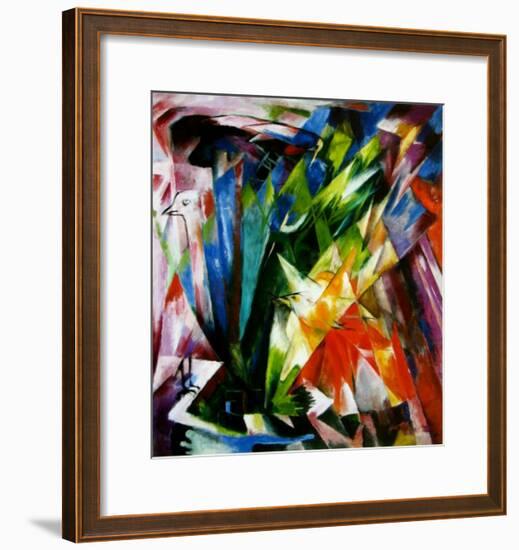 Birds, c.1914-Franz Marc-Framed Art Print