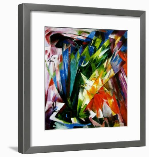 Birds, c.1914-Franz Marc-Framed Art Print