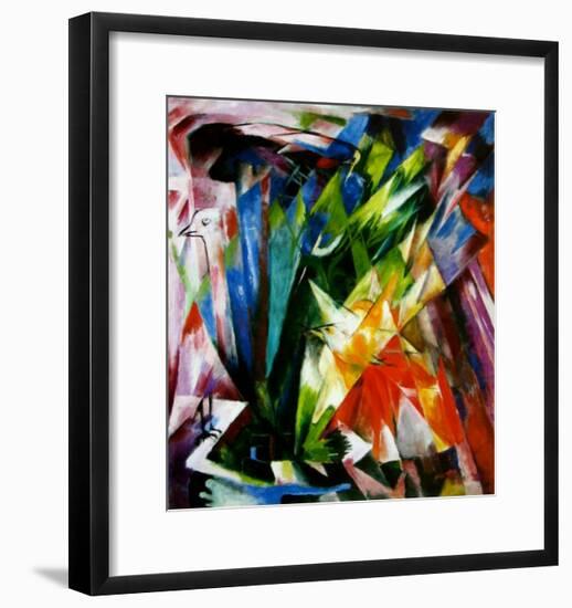 Birds, c.1914-Franz Marc-Framed Art Print