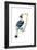 Birds, Coraciiformes, Great Hornbill, (Buceros Bicornis), Male Feeding, Female Sitting on Nest-null-Framed Giclee Print