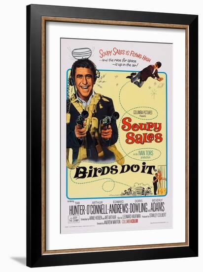 Birds Do It, Soupy Sales, 1966-null-Framed Premium Giclee Print