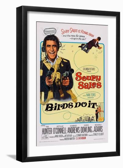 Birds Do It, Soupy Sales, 1966-null-Framed Premium Giclee Print