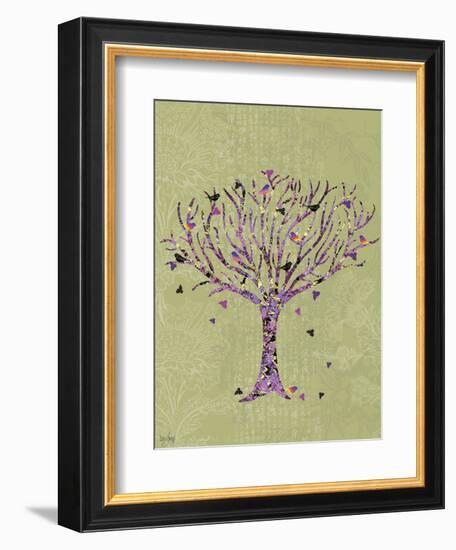 Birds in a Tree-Bee Sturgis-Framed Art Print