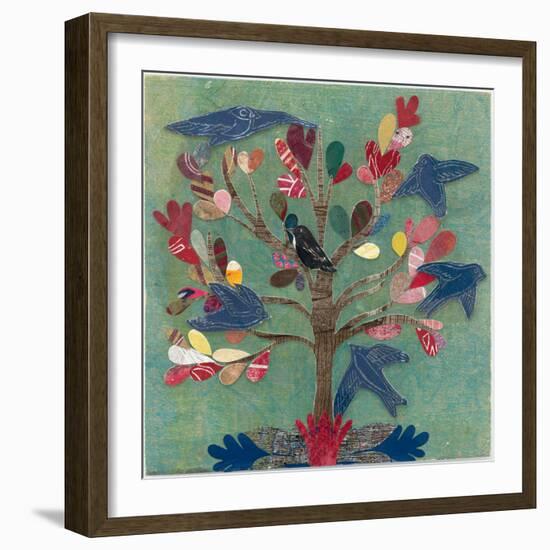 Birds in a Tree-Candra Boggs-Framed Art Print