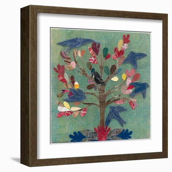 Birds in a Tree-Candra Boggs-Framed Art Print