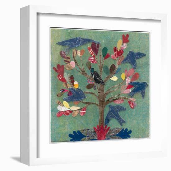 Birds in a Tree-Candra Boggs-Framed Art Print